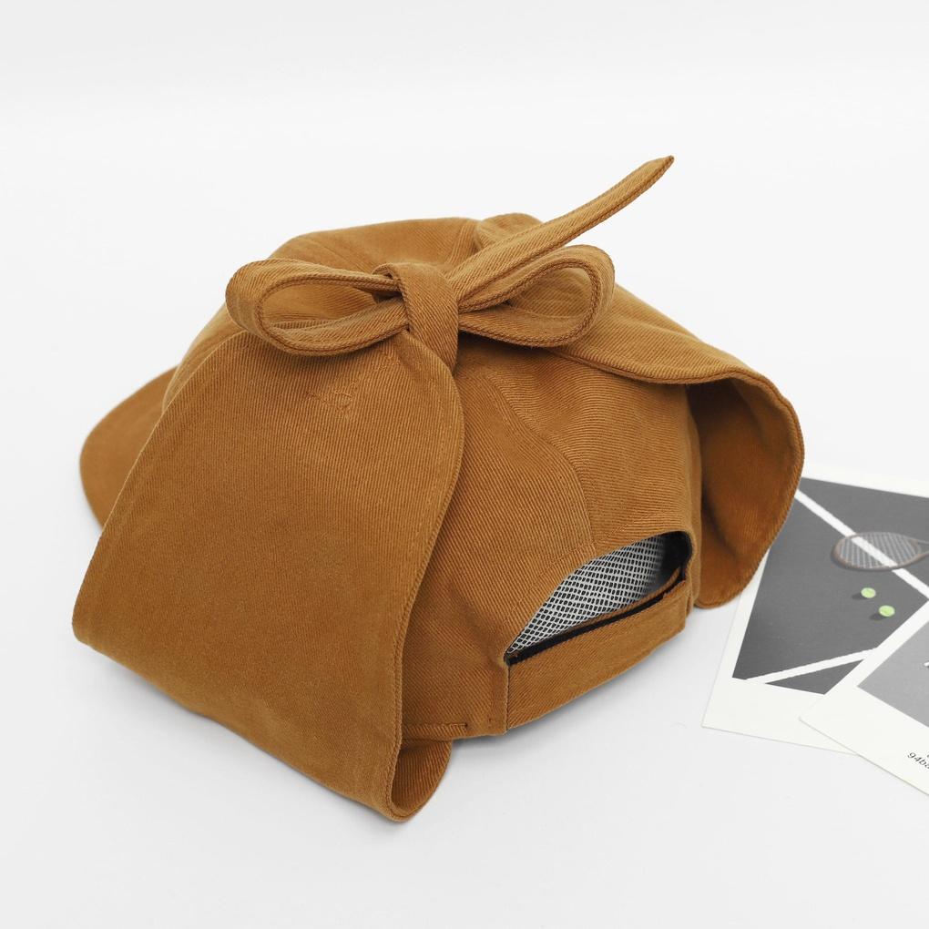 Женские Мужские Парные Повседневные Наушники Шапка Каштанового Цвета