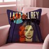 Чехол для подушки Singer L-Lana Del Rey, многоцелевой, для дома и автомобиля - Двусторонний, мягкий и прочный, для повседневного использования