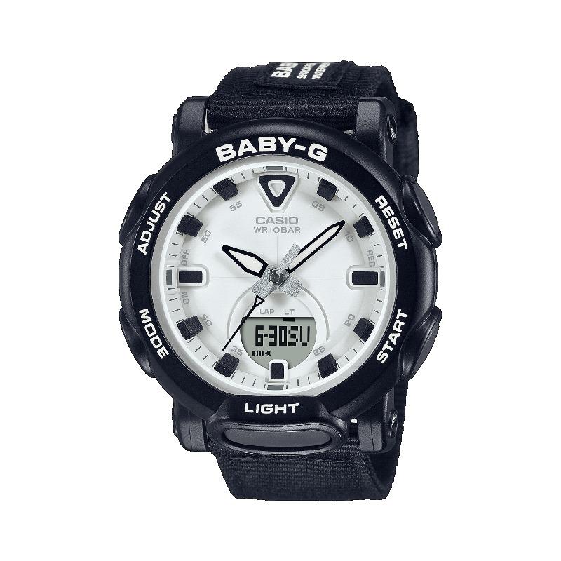 Casio Женские цифровые кварцевые часы Baby-G BGA-310C-1A из смолы, водонепроницаемость 100 м, ударопрочные