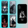 Чехол для телефона Arknights для Samsung S 25,24,21,22,23,30,20,Ultra,Plus,Fe,Lite,Note,10,9,5G Черный Мягкий