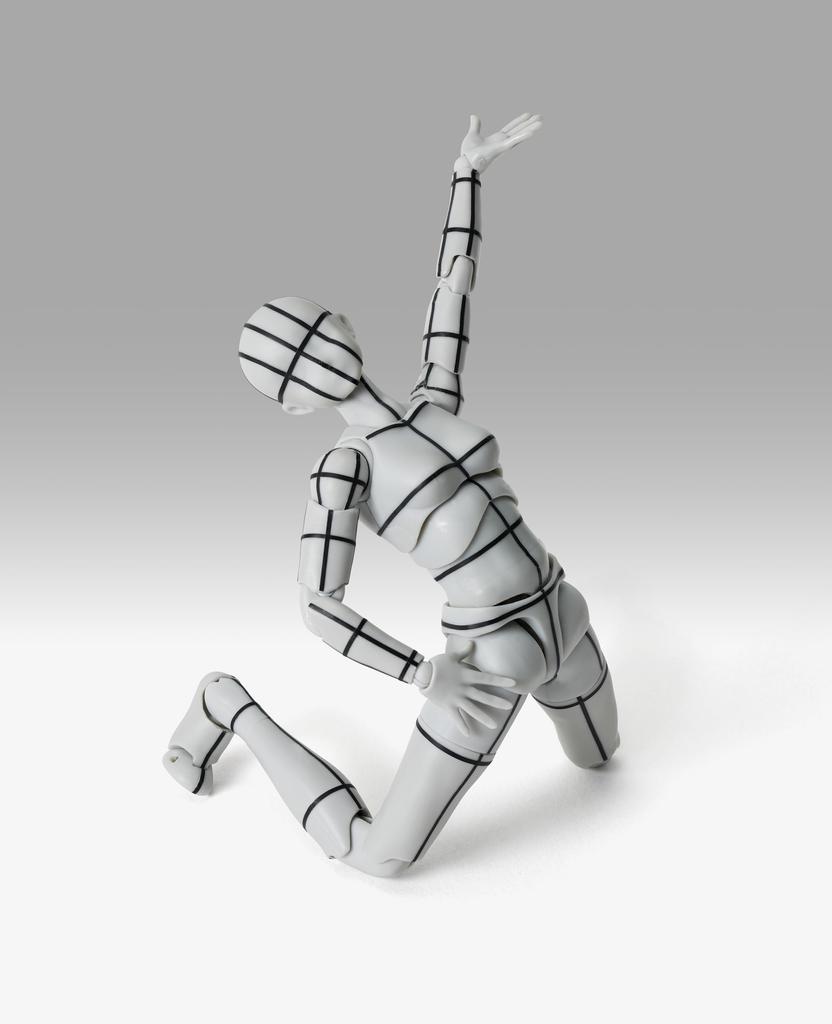 TAMASHII NATIONS Edition цветная 135 мм окрашенная подвижная фигурка SHFiguarts Body-chan -Спорт- -Проволочный каркас- (Серая версия.) приблизительно. ПВХ и АБС