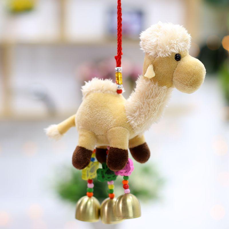 Милый брелок-подвеска в виде животного, помпон, верблюд, кукла верблюда Дуньхуан, сувенир для туристов из Синьцзяна и Ганьсу