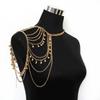 European & American Street Style Multi-Layer Tassel Ball Body Chain: Trendy and Unique Fashion Accessory