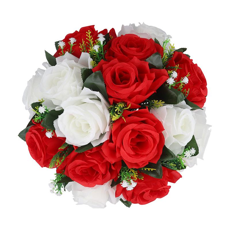 1 шт. Центральная композиция, украшения для стола, декор для направления движения, шар из роз, римская колонна, свадебный декор, красивый