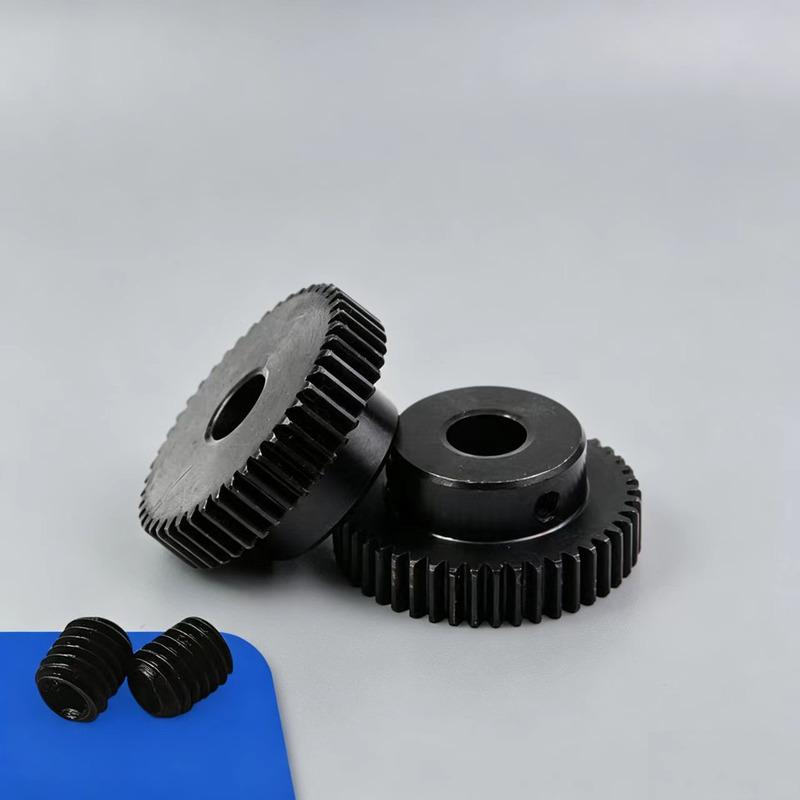 1.5M Spur Gear 12-35 Teeth, 45# Steel Bore 5/6/8mm 12mm Thickness Metal Drive Gear 1Pc
