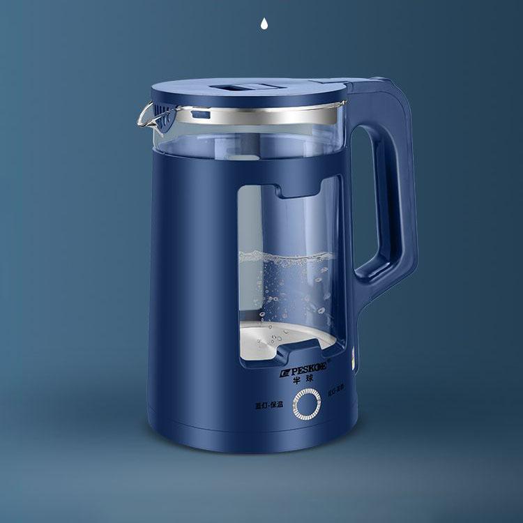 Стеклянный электрический чайник, бытовой большой емкости из нержавеющей стали, встроенный автоматический чайник с кипящей водой с постоянной температурой