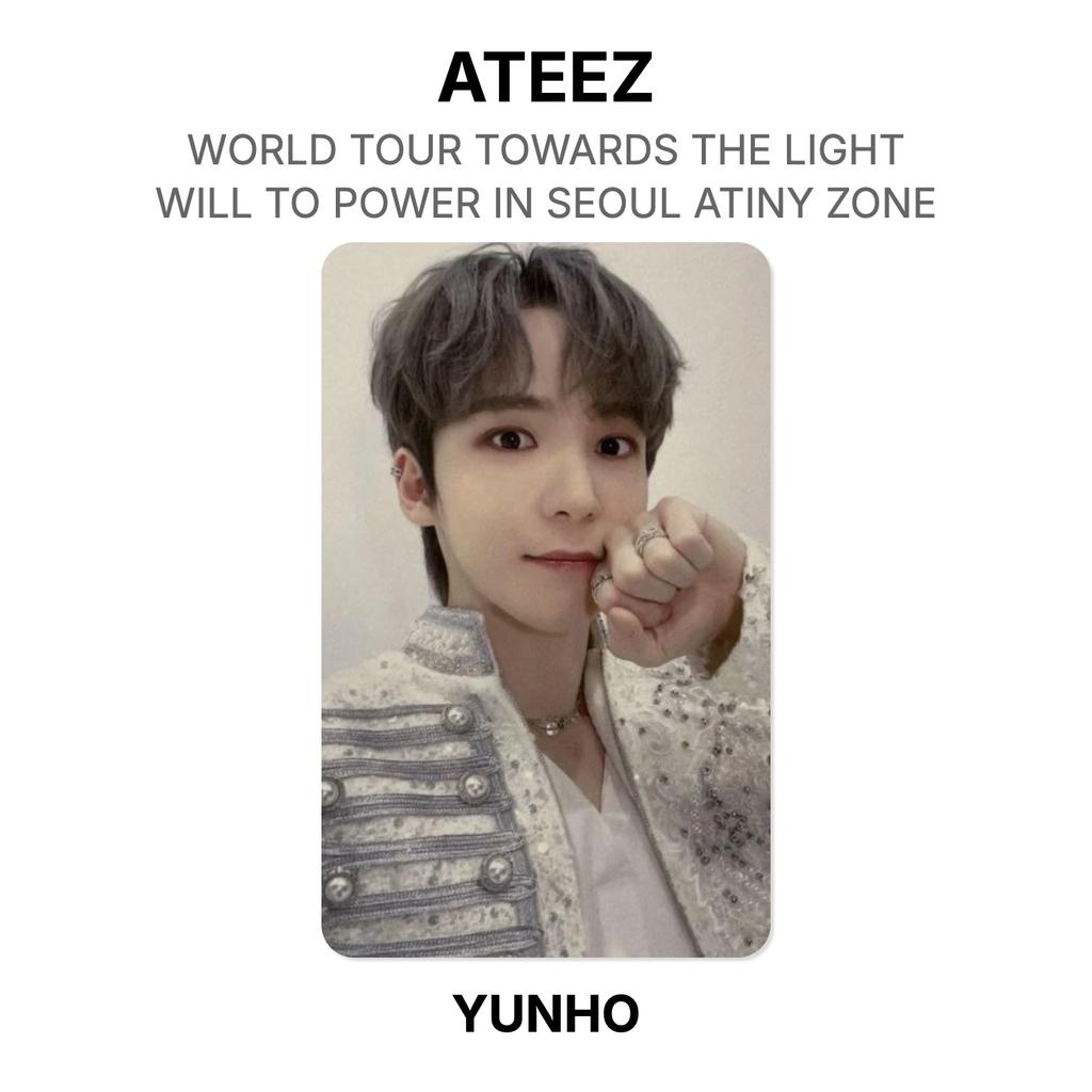 ATEEZ МИРОВОЙ ТУР К СВЕТУ : WILL TO POWER В СЕУЛЕ ATINY ZONE Официальная фотокарточка