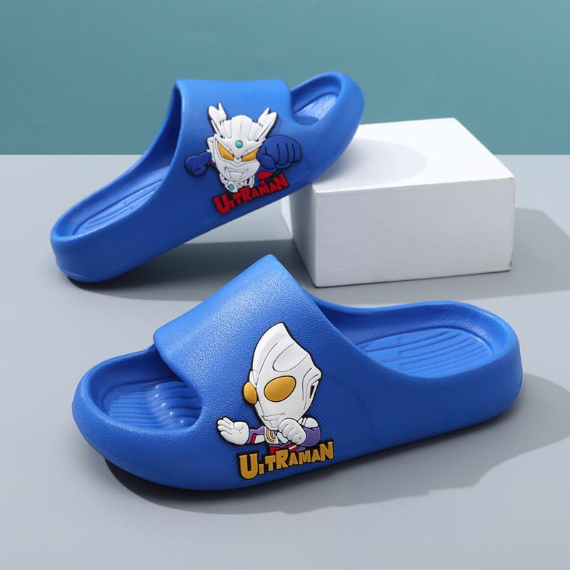 Марио Мультяшный Персонаж Детские Шлепанцы Удобные Летние Домашние Тапочки