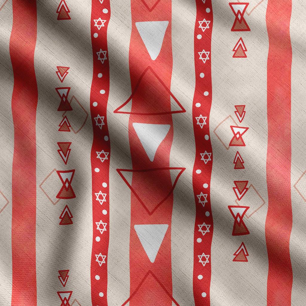 Soimoi Geometric Print,  Cotton Cambric, Quilting Fabric Sold by The Yard 42 Inch Wide, Medium Weight Cotton Fabric,