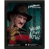 Chain Freddy Krueger Framed Poster