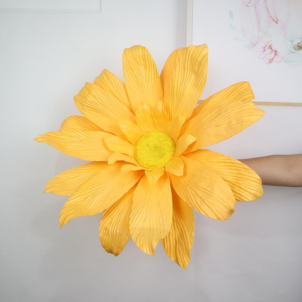 Новая 50см Искусственная Маргаритка Большая Многоцветная Имитация Цветка Водонепроницаемая ПЭ Пена Маргаритка Свадебное Украшение