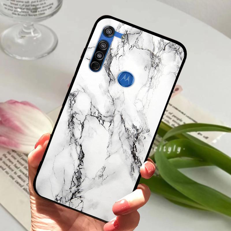 Чехол для Motorola Moto G8 Plus, черный силиконовый чехол для MOTO G8 Play G 8 Power Lite, модный защитный чехол из ТПУ.