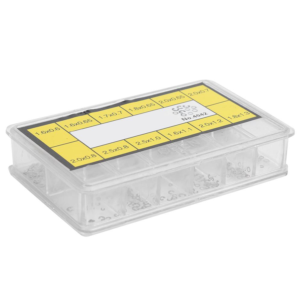 Металлический зажим для шайбы часов, Ассорти комплект, инструмент для ремонта часов, аксессуар для часовщиков