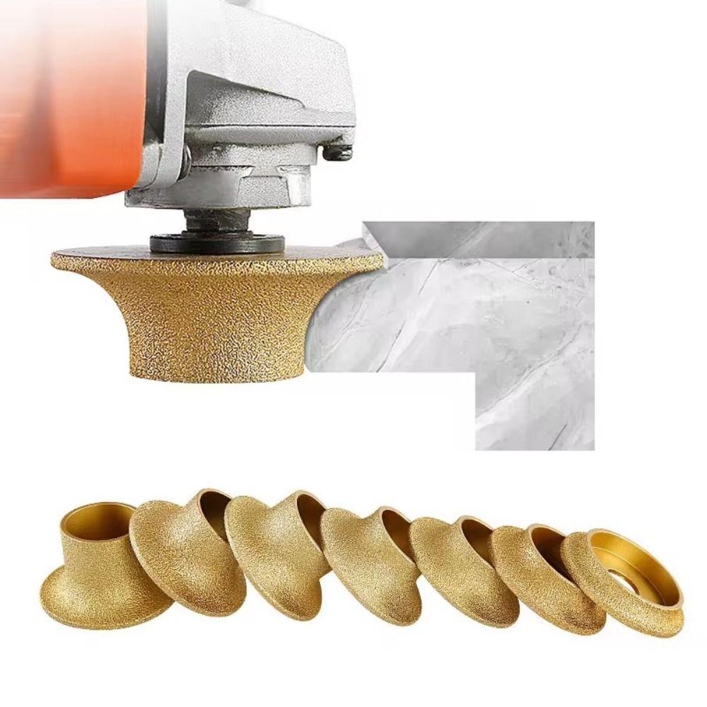 75 мм Мрамор Гранит Плитка Обрезка Шлифовальный Круг Французская Кромка Угловая Шлифмашина Шлифовальный Диск