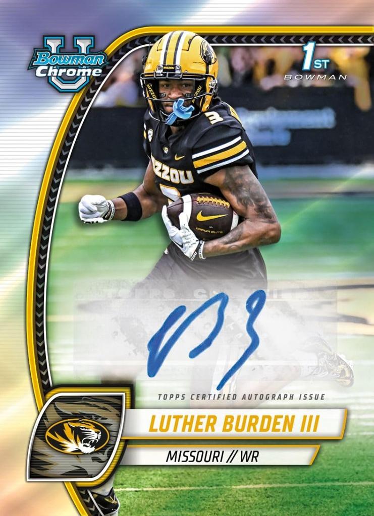 Bowman U Chrome Футбол ХОББИ Bowman University Футбол Хобби 2023/24 -