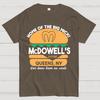 McDowell's - Home of the big Mick Graphic 100% Cotton Summer Casual Cool Loose T-Shirt