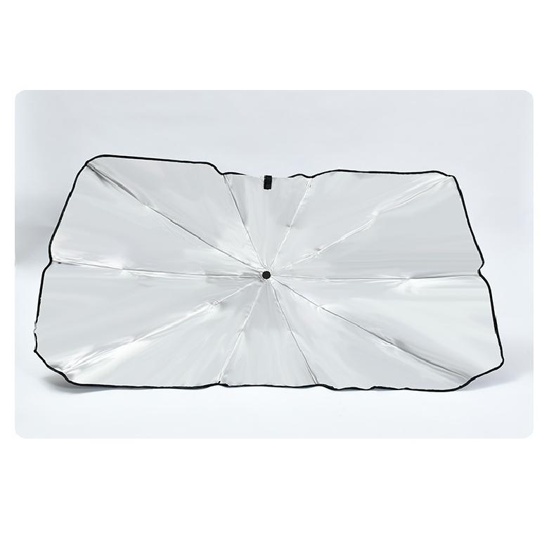 Солнцезащитный козырек на лобовое стекло автомобиля, тип зонтика, козырек от солнца для окна автомобиля, летняя защита от солнца, теплоизоляционная ткань для передней части автомобиля