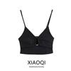 Fashion 2024 Summer New Arrival Women's Clothing Sexy Style Silm Open Design Short Strap Base Tops 0085329