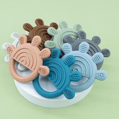 Новые силиконовые молярные жевательные игрушки без BPA, игрушки для здоровья младенцев, игрушки для прорезывания зубов, подарки для детского душа, уход за полостью рта, аксессуары для новорожденных