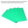 5Pcs 0.8mm Metal Business Cards Anodized Aluminum Blank Name Card for  Customer Laser Engraving DIY Gift Cards 8Colors Optional