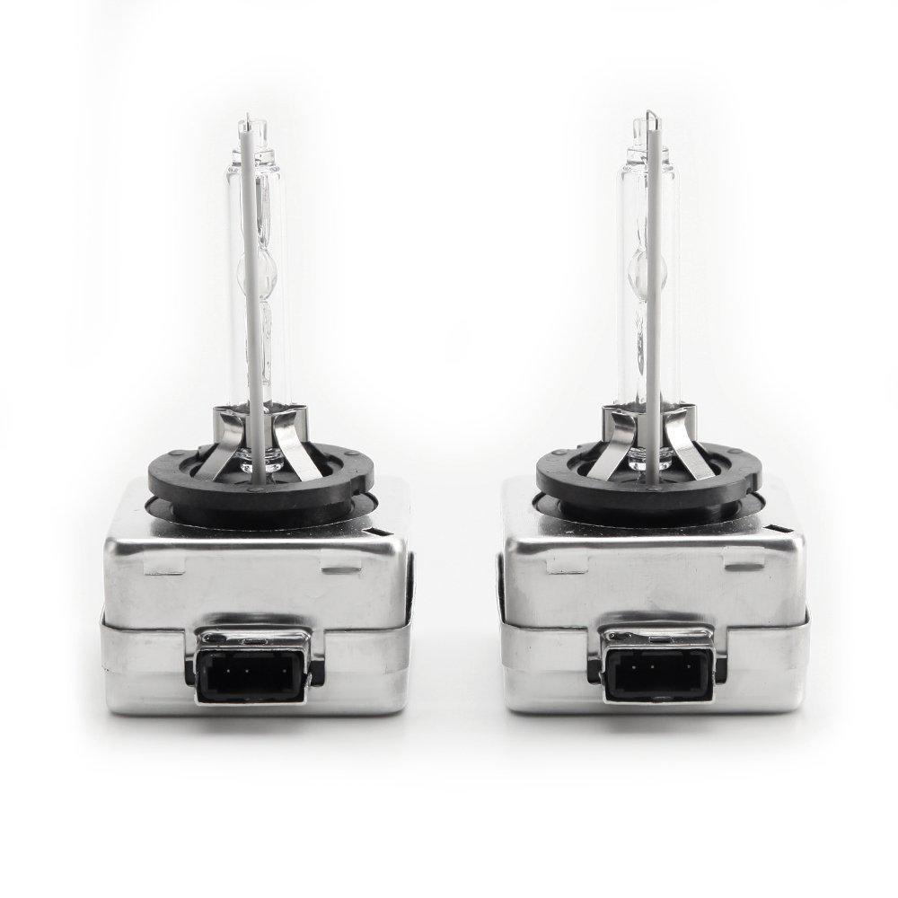 (4300К 6000К 8000К ) 35W D1S Автомобильная ксеноновая лампа для замены фар HID (Упаковка из 2 шт.)