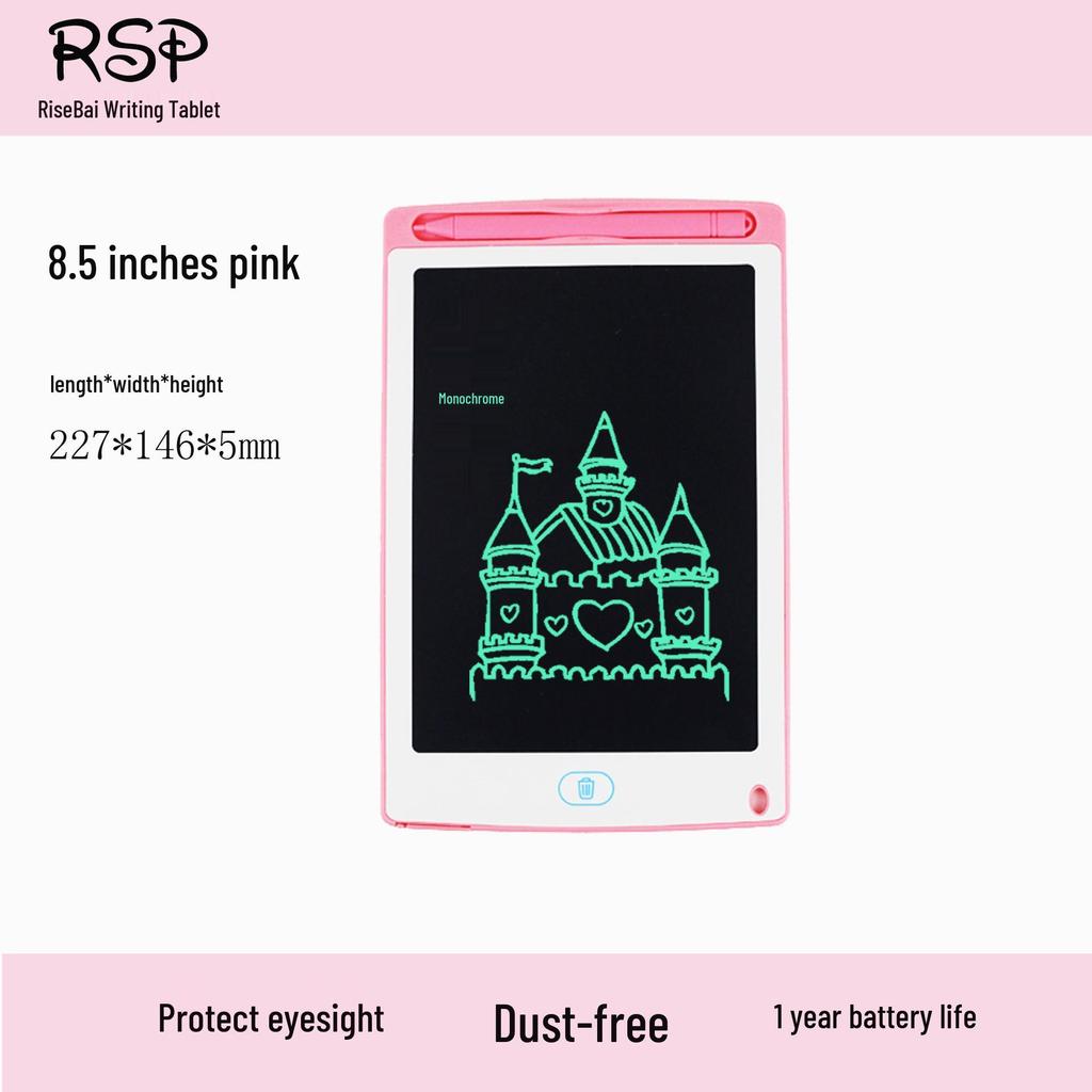 White LCD Drawing Board for Kids - 8.5", 10", 12" Educational Handwriting & Art Toy