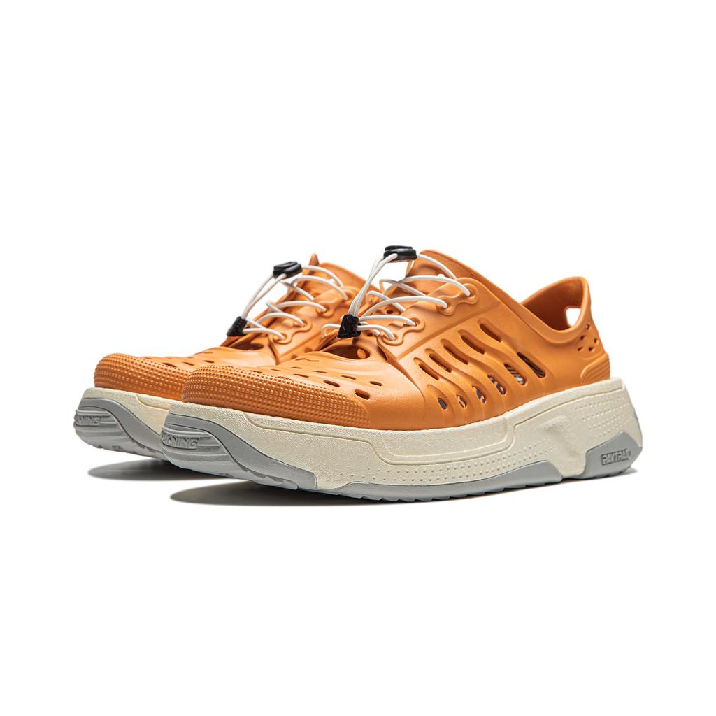 Li Ning Pangu Trek Trendy Comfortable Creek Shoes Unisex Shoes Golden-Orange AZSU017-10