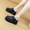 Trendy Versatile Thick-soled Bag Head Half Slippers Women's 2025 Summer New Hollow Soft-soled One-pedal Casual Cool Slippers