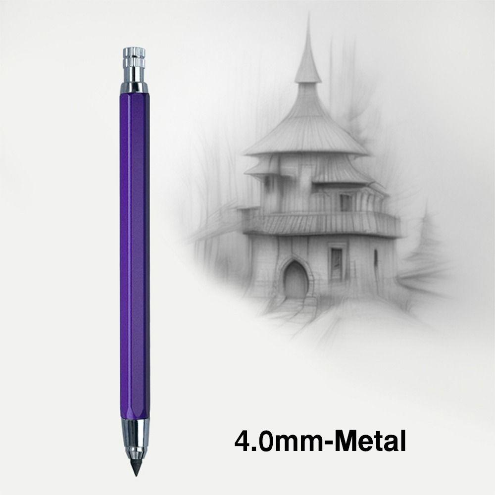 4.0mm Mechanical Pencil Metal Propelling Pencil High Quality Automatic Pencil Stationery