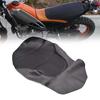 Черный чехол для сиденья мотоцикла из искусственной кожи для бездорожья и езды по бездорожью, водонепроницаемый для Yamaha Tricker XG250XG250