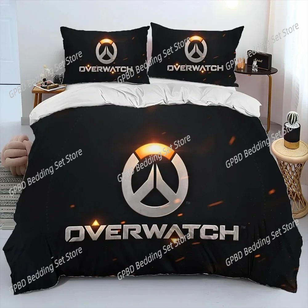 3D Печать OW Игра Overwatch DVA Комплект постельного белья Спальня Мягкие Современные покрывала Удобное Мягкое пододеяльник Удобный пододеяльник И наволочка