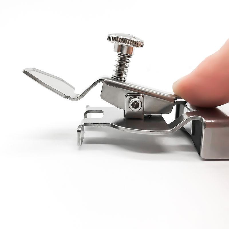 1 шт., направляющая для шва, прижимная лапка для бытовой промышленной швейной машины, прижимная лапка, аксессуары для тонкого швейного инструмента