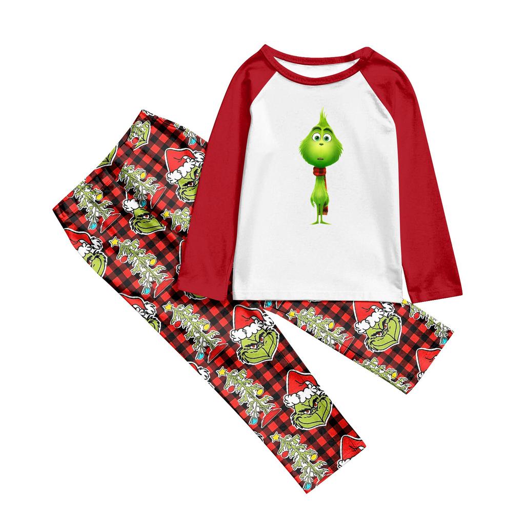 Christmas Day  Prints Family Matching Long Sleeve Tops+Pants Set Family Matching Sets