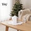 Party Supplies for Guests 10PCS House Shaped Candy Boxes with Lanyard, DIY Decorative Cardboard Nordic Style Favors Treat Containers, Small