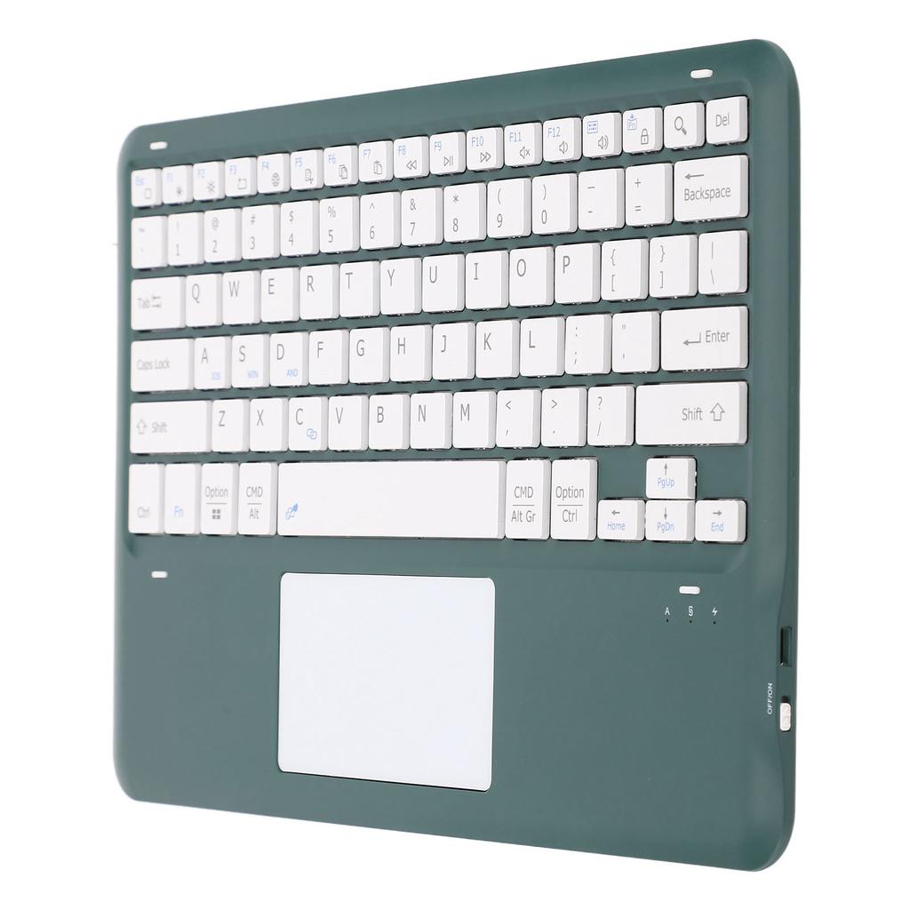 12.4in Tablet Keyboard Case with Detachable Wireless Bluetooth Keyboard for Galaxy Tab S8+ 2022 S7