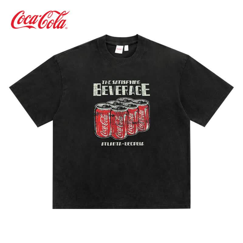 Унисекс футболка с коротким рукавом Coca-Cola, состаренная, охлаждающая