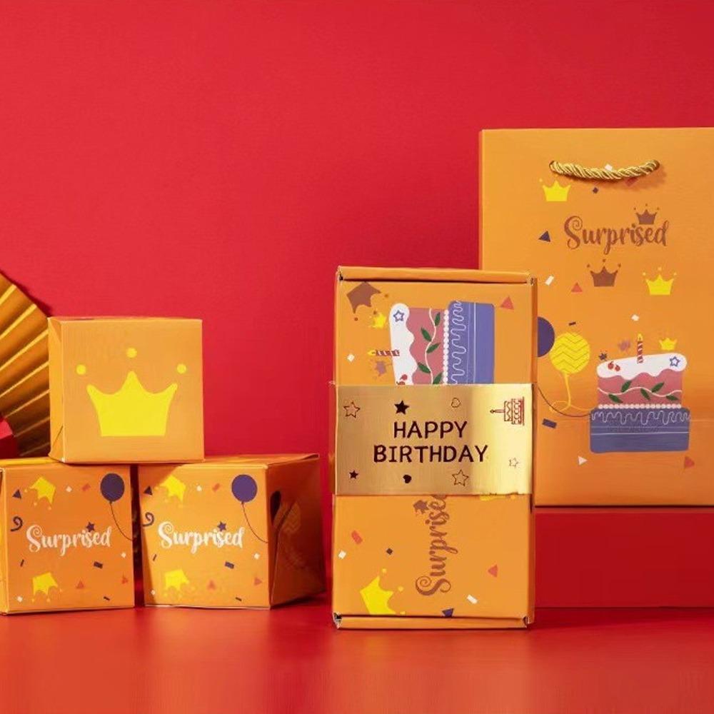 Бумажная коробка-сюрприз с выпрыгивающим элементом, всплывающая коробка для денег-сюрприз, новая подарочная коробка, коробка-взрыв денег, подарочная коробка, Рождество