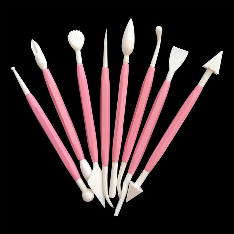 8Pcs/Set Kids Favorite Polymer Clay Tools Plastic Tools For Shaping Clay Toys