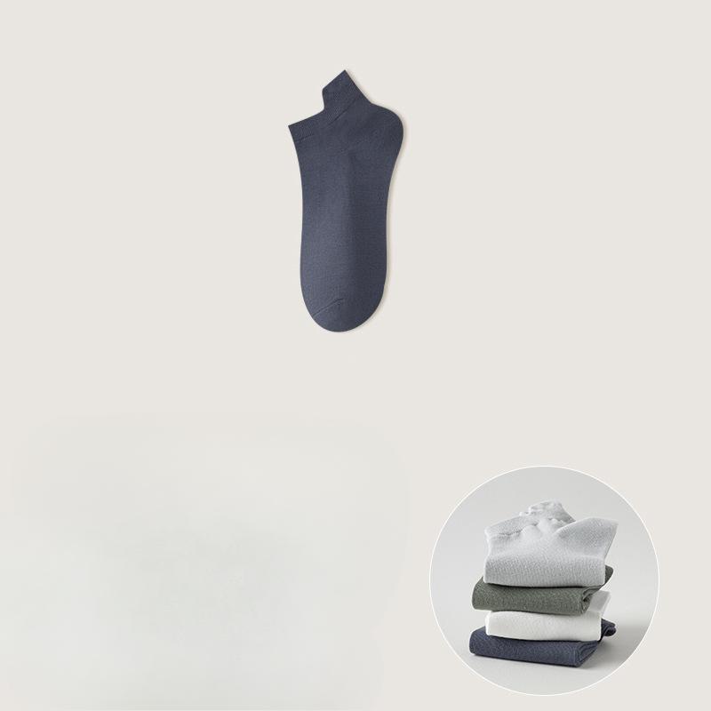 Мужские невидимые короткие носки, влагопоглощающие и устойчивые к запаху бесшовные носки, хлопковые носки с эффектом лифтинга ушей, дышащие спортивные носки с коротким рукавом и низким верхом