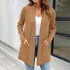 Women's Lightweight Cardigan Sweaters Open Front Long Sleeve Casual Loose Thin Cardigans With Pockets