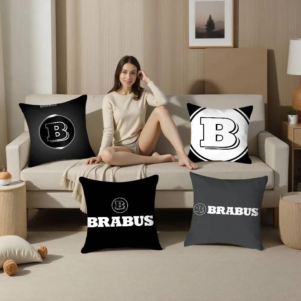 Роскошная наволочка B-BRA-B-B-BUS, квадратная, с двусторонним принтом, наволочка для подушки, для дивана, домашней спальни, декор, подарок