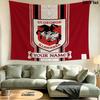 Custom Name St George Illawarra Dragons Printed Tapestry – Wall Hanging for Bedrooms, Dorms, and Home Decor