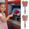 3D Printed Heart Shape Wand Tap To Pay Portable Credit Card Holder Tap-to-Pay Credit Card Heart Shape Magic Wand