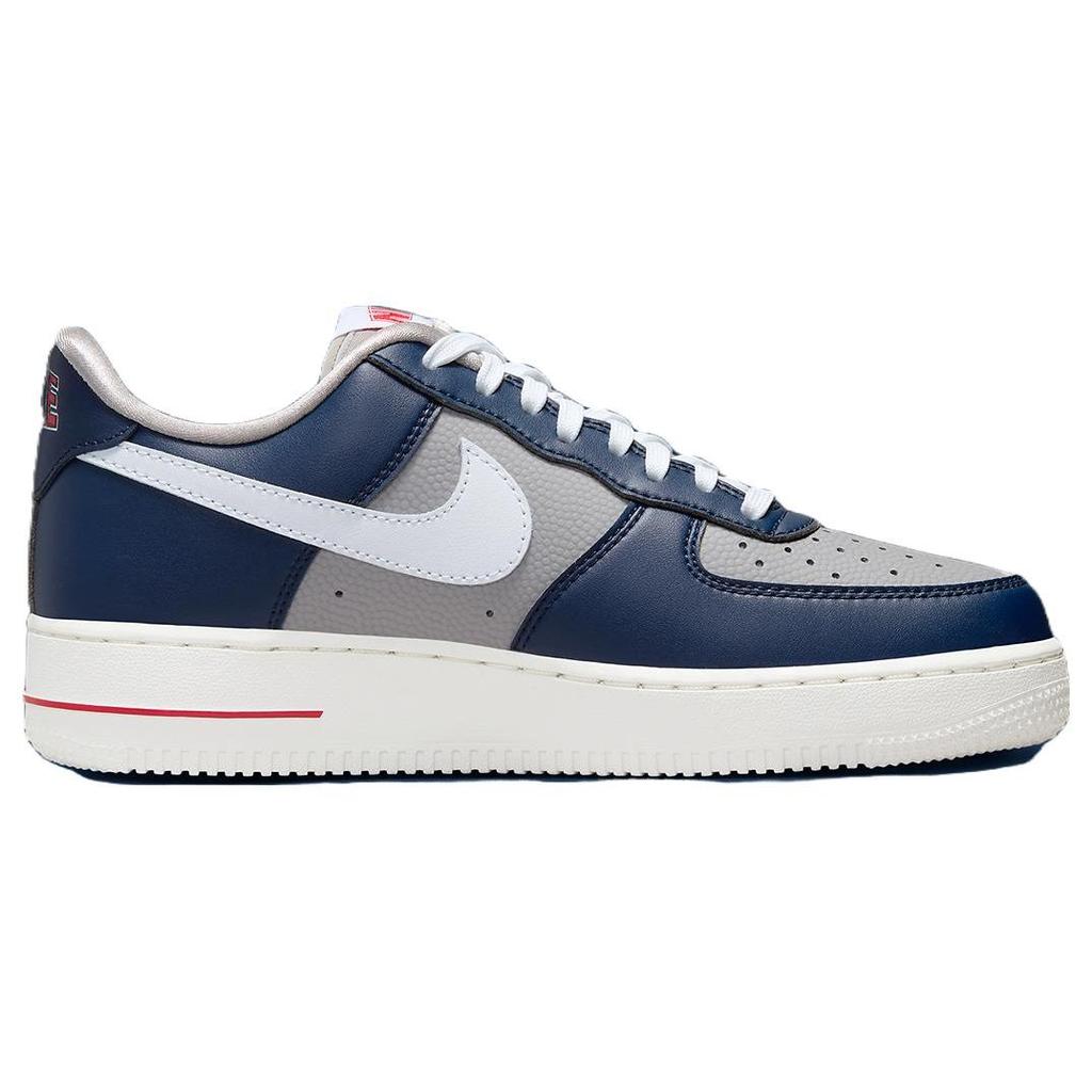 Nike Air Force 1 Low Be True To Her School — женские кроссовки Georgetown синие, темно-синие, белые FJ1408-400