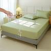 Full Package Non Slip Bedsheet Waterproof and Dustproof Mattress Protective Cover Suitable for Single Double Bed Minimalist Solid Color Bedclothes