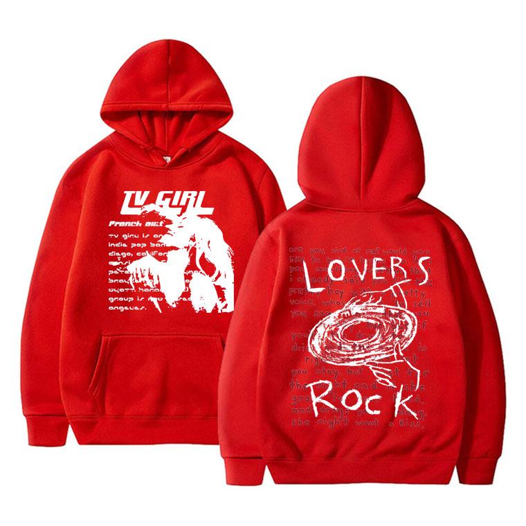 Толстовка с двусторонним принтом для девочек-телелюбителей, толстовка с капюшоном с французским выходом, постер альбома, толстовки унисекс, женская мода, большой свитшот
