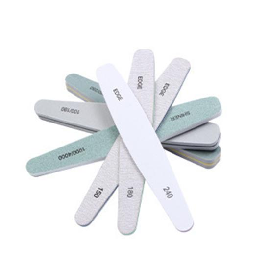 Yousheng 6 шт./коробка пилочка для ногтей широкое применение DIY PP шлифовальный набор пилок для ногтей для женщин