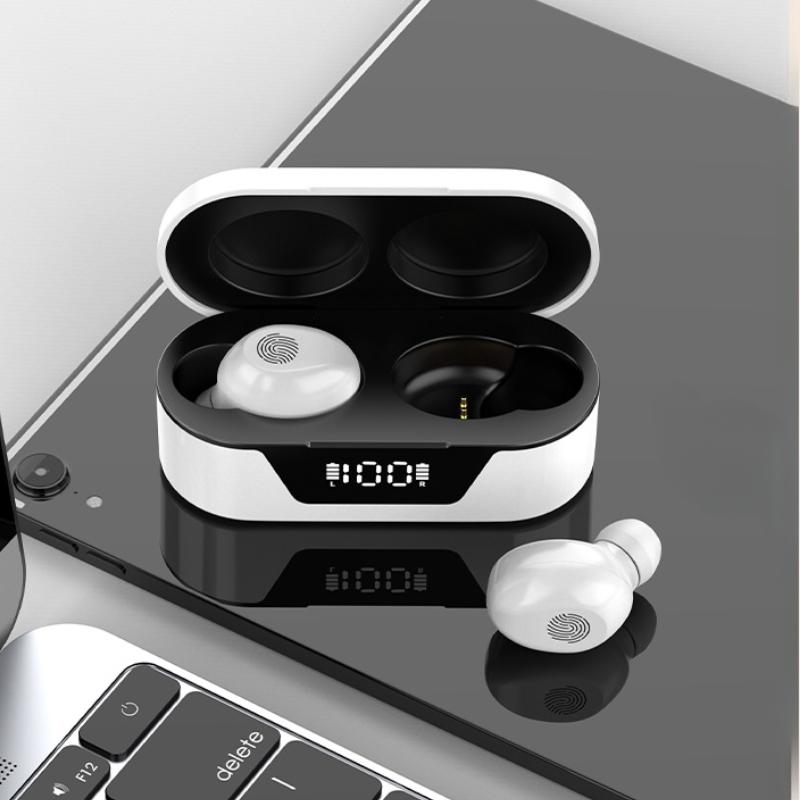 Bluetooth Headset with Battery Display Touch TWS5.2