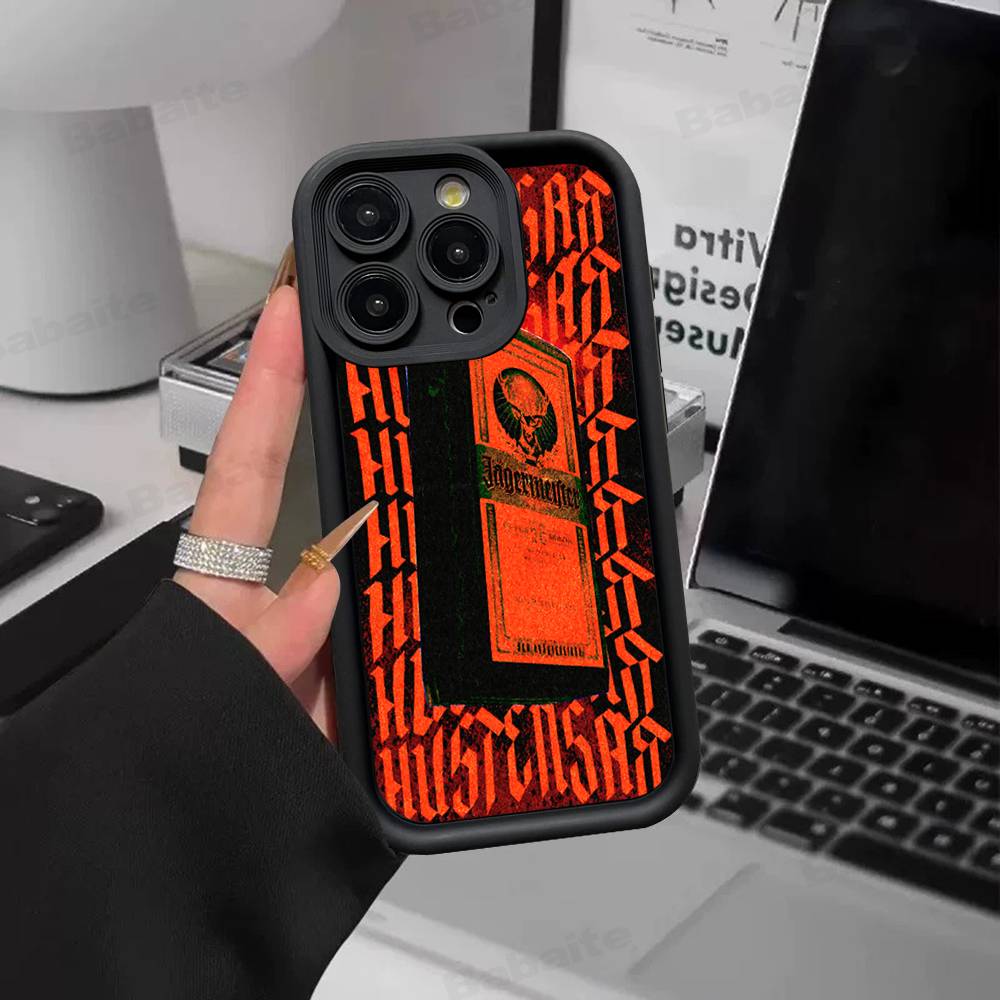 Горячий чехол для телефона J-Jagermeisters для IPhone 17 16 15 14 13 12 11 Pro Max 16E Plus INS Мягкий чехол