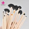 Private Label 42pcs Premium Synthetic Foundation Powder Concealer Eye Shadows Blush Makeup Brushes with Black case